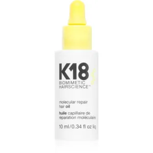 K18 Molecular Repair Hair Oil huile sèche nourrissante pour cheveux abîmés et fragiles 10 ml