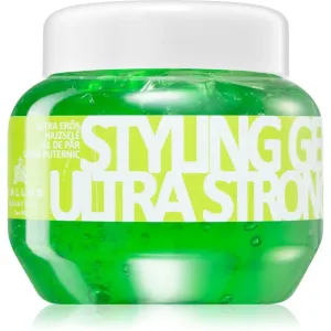 Kallos Styling Gel Ultra Strong Hold gel cheveux fixation ultra forte 275 ml