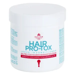 Kallos Hair Pro-Tox après-shampoing sans rinçage pour cheveux secs et abîmés 250 ml