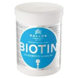 Kallos Biotin masque pour cheveux fins, fragiles et cassants 1000 ml