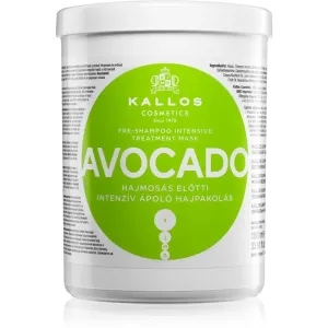 Kallos KJMN Avocado masque rajeunissant intense pour cheveux abîmés 1000 ml