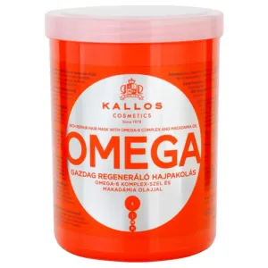 Kallos Omega masque nourrissant cheveux au complexe oméga-6 et huile de macadamia 1000 ml #105607