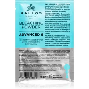 Kallos Bleaching Powder Advanced 9 poudre de décoloration et mèches 35 g