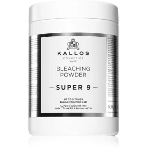 Kallos Bleaching Powder Super 9 poudre de décoloration et mèches 500 g #119905