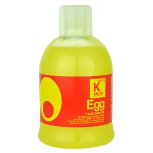 Kallos Egg shampoing nourrissant pour cheveux secs et normaux 1000 ml