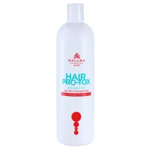 Kallos Hair Pro-Tox shampoing à la kératine pour cheveux secs et abîmés 500 ml