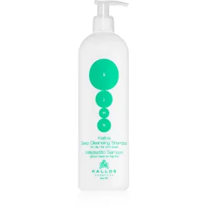 Kallos KJMN Deep Cleansing shampoing nettoyant en profondeur pour cheveux et cuir chevelu gras 500 ml