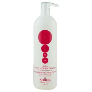 Kallos KJMN Luminous Shine shampoing brillance pour cheveux secs et sensibilisés 1000 ml