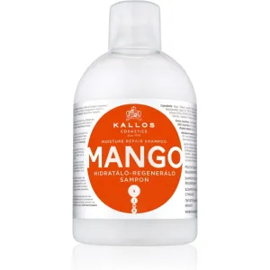 Kallos Mango shampoing hydratant pour cheveux secs, abîmés et traités chimiquement 1000 ml