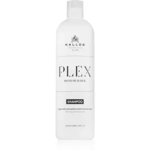 Kallos Plex Shampoo shampoing régénérant pour cheveux abîmés et traités chimiquement 1000 ml