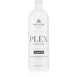 Kallos Plex Shampoo shampoing régénérant pour cheveux abîmés et traités chimiquement 500 ml