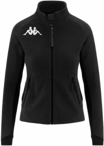 Kappa 6Cento 688N Womens Fleece Black L Sweatshirt à capuche