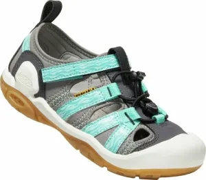 Keen Chaussures de randonnée pour enfants Knotch Creek Youth Sandals Steel Grey/Waterfall 32-33