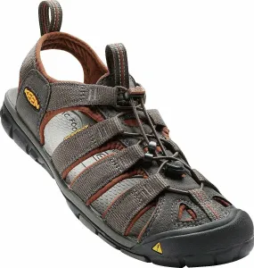 Keen Men's Clearwater CNX Sandal Raven/Tortoise Shell 43 Chaussures outdoor hommes