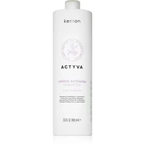 Kemon Actyva Colore Brillante shampoing illuminateur et fortifiant pour cheveux colorés 1000 ml