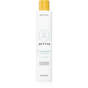 Kemon Actyva Nutrizone Ricca shampoing pour cheveux secs et fragilisés 250 ml