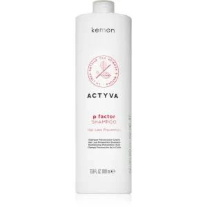 Kemon Actyva P Factor shampoing nourrissant pour cheveux en perte de densité 1000 ml