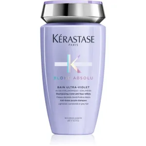Kérastase Blond Absolu Bain Ultra-Violet shampoing bain pour les cheveux blonds froids ayant subi une décoloration ou un balayage 250 ml #115356