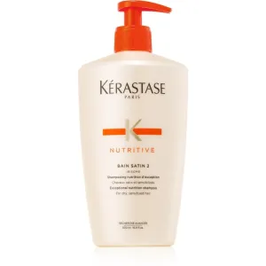 Kérastase Nutritive Bain Satin 2 bain shampoing nourrissant pour cheveux secs et sensibilisés 500 ml #117881