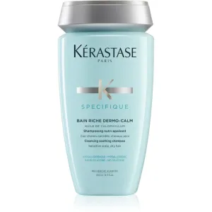 Kérastase Spécifique Bain Riche Dermo-Calm shampoing pour cuir chevelu sensible et cheveux secs sans silicone 250 ml #110090