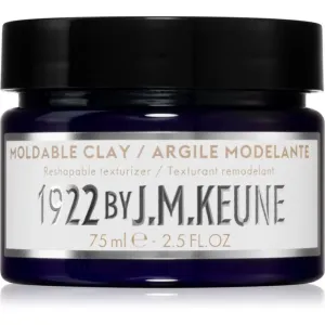 Keune 1922 Moldable Clay argile mate texturisante cheveux 75 ml