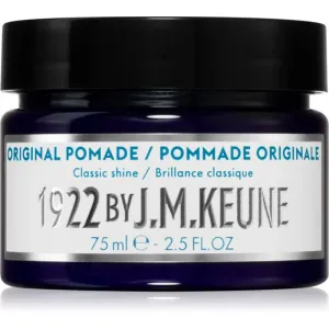 Keune 1922 Original Pomade pommade cheveux pour une fixation et une brillance naturelles 75 ml