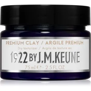 Keune 1922 Premium Clay argile coiffante effet mat 75 ml
