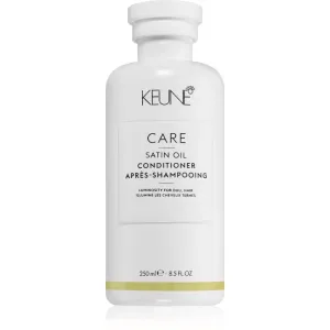 Keune Care Satin Oil Conditioner après-shampoing éclaircissant pour des cheveux éclatants et faciles à coiffer 250 ml