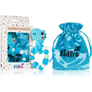KidPro Teether Dino jouet de dentition Blue 1 pcs