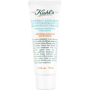 Kiehl's Superbly Efficient Antiperspirant & Deodorant Cream anti-transpirant crème pour tous types de peau 75 ml
