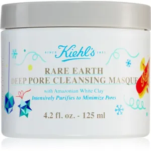 Kiehl's Rare Earth Deep Pore Cleansing Mask masque purifiant en profondeur pour femme 125 ml