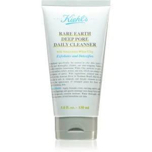 Kiehl's Rare Earth Deep Pore Daily Cleanser crème nettoyante et détoxifiante pour resserrer les pores 150 ml