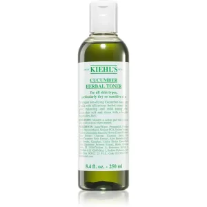 Kiehl's Cucumber Herbal Alcohol-Free Toner lotion tonique visage pour peaux sèches à sensibles 250 ml