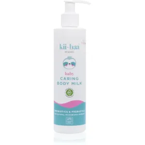 kii-baa® organic Baby Caring Body Milk lait corporel traitant avec probiotiques et prébiotiques pour bébé 250 ml