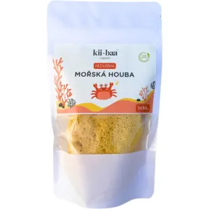 kii-baa® organic Natural Sponge Wash éponge de bain marine naturelle 10-12 cm 1 pcs