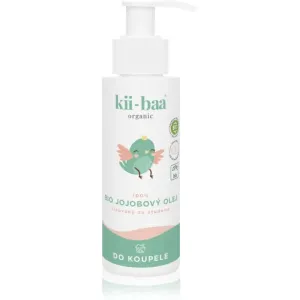 kii-baa® organic 100% Bio Oil Jojoba huile de bain pour bébé 100 ml