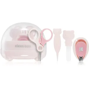 Kikkaboo Baby Manicure Set Bear kit manucure pour bébé Pink 1 pcs