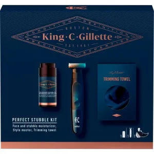 King C. Gillette Styling set Perfect Stubble Kit coffret cadeau pour homme