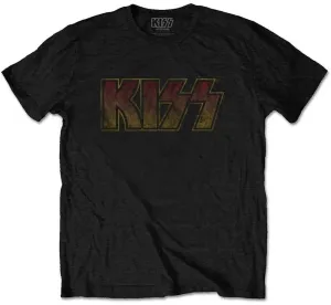 Kiss T-shirt Vintage Classic Logo Black XL