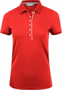 Kjus Womens Sia Polo S/S Cosmic Red 38