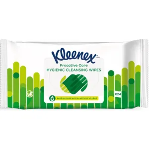 Kleenex Antibacterial Wet Wipes lingettes sans alcool 24 pcs