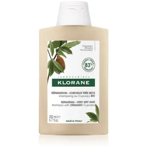 Klorane Cupuaçu Bio Bio shampoing nourrissant pour cheveux secs et abîmés 200 ml