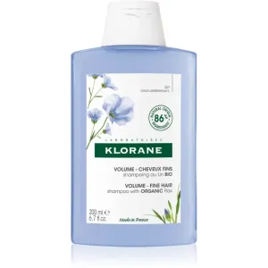 Klorane Lin Bio shampoing pour cheveux fins et plats 200 ml