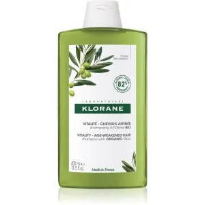 Klorane Organic Olive shampoing régénérant pour cheveux matures 400 ml