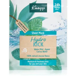 Kneipp Hydro Kick masque hydratant en tissu 1 pcs