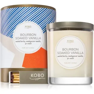 KOBO Natural Math Bourbon Soaked Vanilla bougie parfumée 312 g