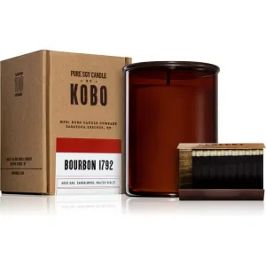 KOBO Woodblock Bourbon 1792 bougie parfumée 425 g
