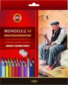 KOH-I-NOOR Ensemble de crayons aquarelle 48 pièces #554415