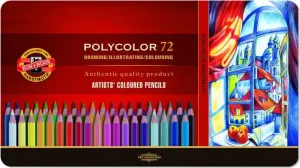 KOH-I-NOOR Ensemble de crayons de couleur Mélange 72 pièces