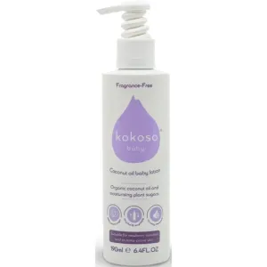 Kokoso Baby Kids lait corporel sans parfum pour enfant 190 ml